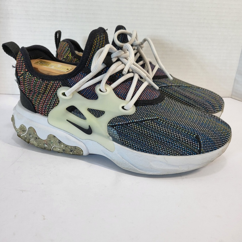 Nike Presto React Mens Size 6.5 Multi Color Running Shoes‎ Sneakers